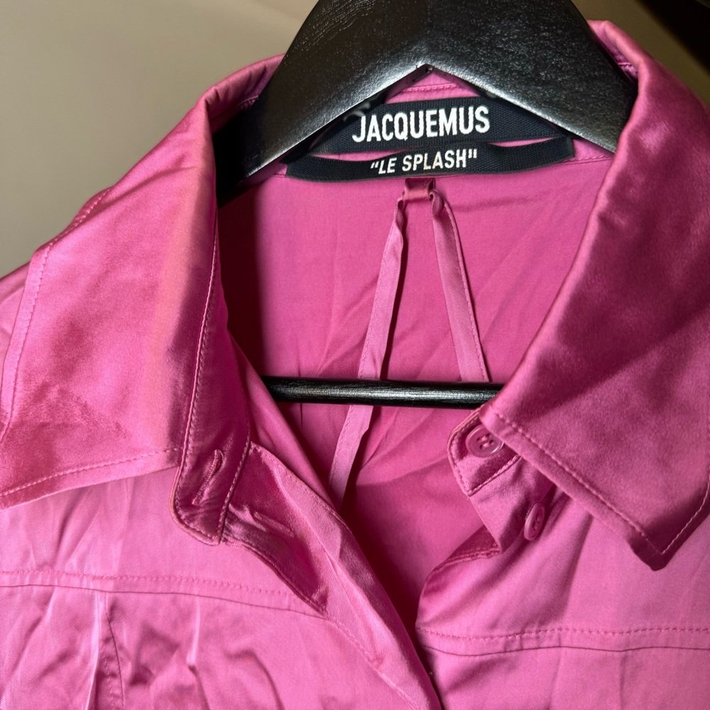 Jacquemus Pink 'La Chemise Mentalo' Shirt